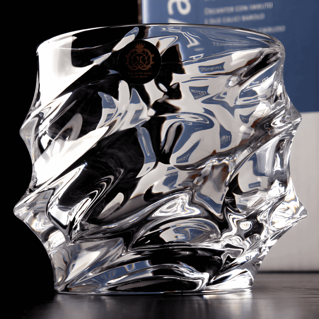 Storm Japanese Crystal Whisky Glass